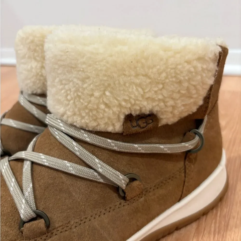 UGG Women's Lakesider Heritage Lace waterproof sneaker boots - Picture 5 of 6